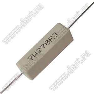 SQP 7W 270R J (5%) резистор керамический; 7Вт; 270(Ом); 5%