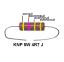 KNP 5W 4R7 J резистор проволочный; 5 Вт; 4,7(Ом); 5%