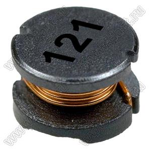 SDR0604-121KL дроссель SMD неэкранированный; L=120мкГн; Irms=0,48А (макс.)