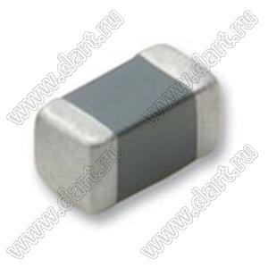 MLF1608DR68KT дроссель SMD; L=0,68мкГн; Iн=70мА