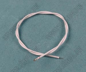 HB 2,00 mm AWG26 0,3m white кабель вторичного питания с клеммой HB 2,00 белый