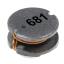 SDR1307-681KL дроссель SMD неэкранированный; L=680мкГн; Q=10; Iн=0,8А