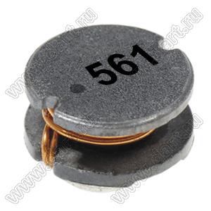 SDR1307-561KL дроссель SMD неэкранированный; L=560мкГн; Q=10; Iн=0,85А