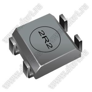 SRR0618-2R2ML дроссель SMD экранированный; L=2,2мкГн (при 100 кГц); Iн=1,70А