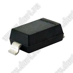 MBR0520LT1G (SOD-123) диод Шоттки для поверхностного (SMD) монтажа; VRRM=20В; IFM=0,5А; VFM=0,385В (при IF=0.5А); Tраб. -65…+150°C; маркировка B2