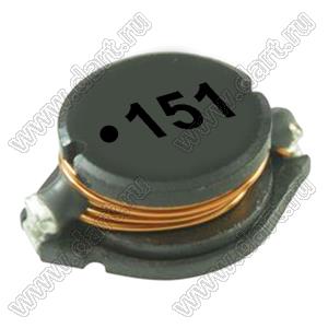 SDR1806-151KL дроссель SMD неэкранированный; L=150мкГн; Q=23; Iн=1,4А