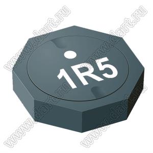 SRU6013-1R5Y дроссель SMD экранированный; L=1,5мкГн (при 100 кГц); Iн=3,00А