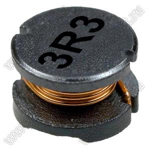 SDR0604-3R3ML дроссель SMD неэкранированный; L=3,3мкГн; Irms=2А (макс.)