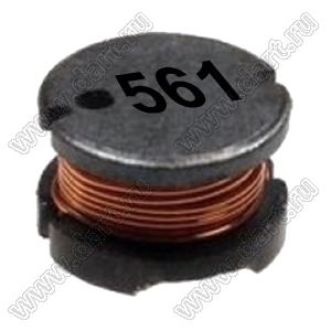 SDR0805-561KL дроссель SMD неэкранированный; L=560мкГн; Irms=0,3А (макс.)