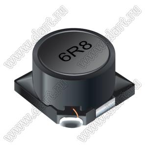 SRR7045-6R8M дроссель SMD экранированный; L=6,8мкГн (при 100 кГц); Iн=2,20А