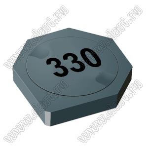 SRU3028-330Y дроссель SMD экранированный; L=33,0мкГн (при 100 кГц); Iн=0,47А