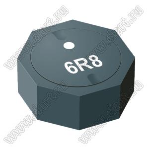 SRU8043-6R8Y дроссель SMD экранированный; L=6,8мкГн (при 100 кГц); Iн=3,80А