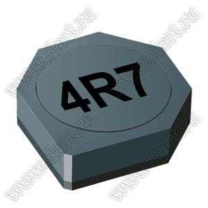 SRU3014-4R7Y дроссель SMD экранированный; L=4,7мкГн (при 100 кГц); Iн=0,82А