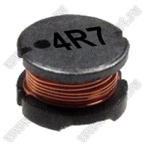 SDR0805-4R7ML дроссель SMD неэкранированный; L=4,7мкГн; Irms=3,7А (макс.)