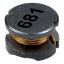 SDR0604-681KL дроссель SMD неэкранированный; L=680мкГн; Irms=0,16А (макс.)