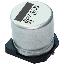 ECAPSMD 10uF/400V 1313 (VEJ100M2G1313) конденсатор электролитический SMD (для поверхностного монтажа); 2000ч; 10мкФ; 400В; (12,5x13,5)мм; -40...+105°C