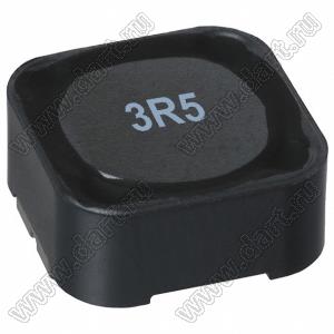 CDRH127/LDNP-3R5NC дроссель SMD; 12.3x12.3x8.0мм; L=3,5 ±30%мкГн; Iн=9,3А