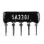 SIP 5P4R-A33RJ 5% (5A330J) сборка резисторная тип A; 4 резистора; R=33 (Ом); 5%
