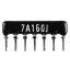 SIP 7P6R-A16RJ 5% (7A160J) сборка резисторная тип A; 6 резисторов; R=16 (Ом); 5%