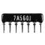 SIP 7P6R-A56RJ 5% (7A560J) сборка резисторная тип A; 6 резисторов; R=56 (Ом); 5%