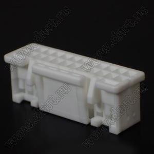 PUDP-24V-S корпус розетки на кабель; шаг 2,00мм; 24 (2x12)-конт.