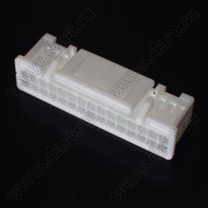 PUDP-30V-S корпус розетки на кабель; шаг 2,00мм; 30 (2x15)-конт.