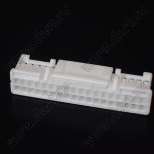 PUDP-36V-S корпус розетки на кабель; шаг 2,00мм; 36 (2x18)-конт.