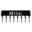 SIP 8P4R-B150KJ 5% (8B154J) сборка резисторная тип A; 4 резистора; R=150 кОм; 5%