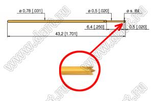 GKS-050 214 050 A 1500 контакт контрольный