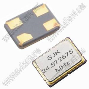 24.572675 MHz (SMD2016, KX-5 Geyer, DSX211G) резонатор кварцевый SMD; 24,572675МГц