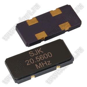 20.5600 MHz (SMD1255, KX20 Geyer) резонатор кварцевый SMD; 20,5600МГц