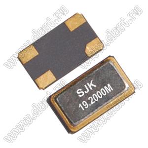 16.1280 MHz (SMD6035, KX-12A Geyer) резонатор кварцевый SMD; 16,1280МГц