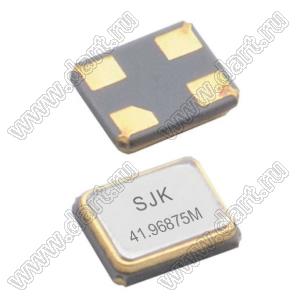 41.96875 MHz (SMD1612, KX-4 Geyer, DSX1612SL) резонатор кварцевый SMD; 41,96875МГц