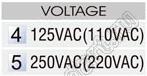 R13-292D6-01-BBWW-22GR0500-5 переключатель клавишный; 3P SPDT on-off-on