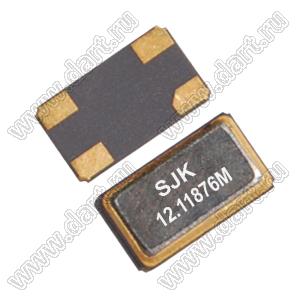 9.8435 MHz (SMD6035, KX-12A Geyer) резонатор кварцевый SMD; 9,8435МГц