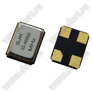 35.46895 MHz (SMD2520, KX-6 Geyer, DSX221G) резонатор кварцевый SMD; 35,46895МГц