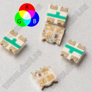 BT19-2333BGRC (KTR1615RGBC+) чИП светодиод RGB; 0603; красный/зеленый/синий; 624/525/468нм; 100/450/100мКд; 130°