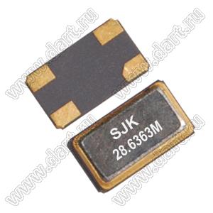 25.8048 MHz (SMD6035, KX-12A Geyer) резонатор кварцевый SMD; 25,8048МГц