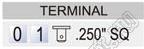 R13-271A3-01-BBRG переключатель клавишный; 2P SPST off-on