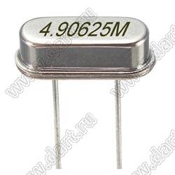 4.90625 MHz (HC-49S, KX-3H Geyer, 6B) резонатор кварцевый; 4,90625МГц
