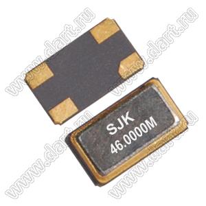 36.8640 MHz (SMD6035, KX-12A Geyer) резонатор кварцевый SMD; 36,8640МГц