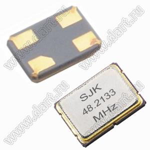 48.2133 MHz (SMD2016, KX-5 Geyer, DSX211G) резонатор кварцевый SMD; 48,2133МГц