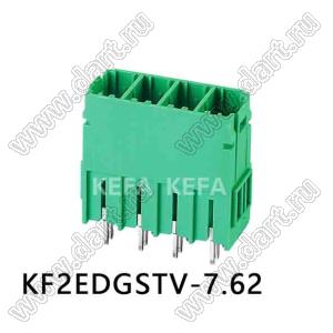 KF2EDGSTV-7.62-03P-14 прямая; шаг 7,62мм; I max=41/41А (UL/ICT); U=600/1000В (UL/ICT); 3-конт.