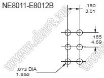 NE8011A-SNCQ переключатель рычажный герметичный прямой ON-(ON)