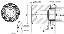 БА8.226.318-17 (ЮПИЯ.715331.001-17) 不锈钢AISI304; резьба М4; D=8,5мм; L=13,0мм; H=5,5мм; сталь нержавеющая AISI 304