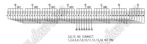 BJ3662BPG индикатор светодиодный; 0.36"; 6-разр.; 7-сегм.; зеленый; общий анод