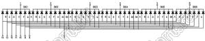 BJ3663CH индикатор светодиодный; 0.36"; 6-разр.; 7-сегм.; красный; общий катод