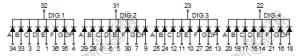 BJ5463CPG индикатор светодиодный; 0.56"; 4-разр.; 7-сегм.; зеленый; общий катод