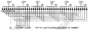 BJ3961AE индикатор светодиодный; 0.39"; 6-разр.; 7-сегм.; оранжевый; общий катод