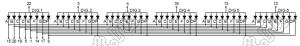 BJ3661BB индикатор светодиодный; 0.36"; 6-разр.; 7-сегм.; синий; общий анод